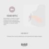 Picture of BIBS Colour Night Glow in The Dark Soother 2-Pack, BPA Free Dummy Pacifier, Round Nipple. Natural Rubber Latex, Made in Denmark, Size 1 (0-6 Months), Sand Glow/Iron Glow