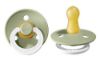 Picture of BIBS Pacifiers | Natural Rubber Baby Pacifier | Set of 2 BPA-Free Soothers | Made in Denmark | Sage Night | Size 6-18 Months