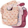 Picture of Tiny Twinkle Mess-Proof Baby Bib - Waterproof Bib for Baby Girl - Machine Washable - Adjustable Closure - PFAS, PVC, BPA, Phthalate Free - Baby Food Bibs (3 Pack, Boho, Unicorn)
