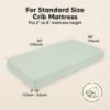Picture of KeaBabies 2-Pack Organic Crib Sheets for Boys, Girls - 52x28 Fitted Crib Mattress Sheet Neutral, Breathable Jersey Cotton Cover for Baby Bed, Toddler Mattress, Soft & Cute Prints (Sage)