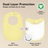 Picture of 8-Pack Organic Baby Bibs for Boys, Girls - Soft Cotton Drooling and Teething Baby Bibs, Baby Girl Bibs, Baby Boy Bibs, Baby Drool Bibs for Baby Girl, Boy, Newborn Infant Bibs(Dawn)