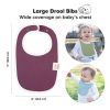 Picture of 8-Pack Organic Baby Bibs for Boys, Girls - Soft Cotton Drooling and Teething Baby Bibs, Baby Girl Bibs, Baby Boy Bibs, Baby Drool Bibs for Baby Girl, Boy, Newborn Infant Bibs (Inspire)