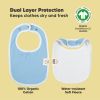 Picture of 8-Pack Organic Baby Bibs for Boys, Girls - Soft Cotton Drooling and Teething Baby Bibs, Baby Girl Bibs, Baby Boy Bibs, Baby Drool Bibs for Baby Girl, Boy, Newborn Infant Bibs (Inspire)