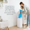 Picture of Diaper Genie Easy Roll Refill | 18 Bags Per Refill | Holds Up to 846 Newborn Diapers | Odor Control | Diaper Pail Refill Bags | Fits Diaper Genie Signature & Platinum Pails, Packaging may vary