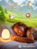 Picture of MediAcous Night Light for Kids, Baby Night Light for Nursery with 7 Colors & Stepless Dimming, Rechargeable Toddler Kids Night Light, Portable LED Touch Night Lamp for Kids Bedroom, Cartoon Design