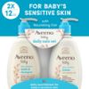 Picture of Aveeno Baby Daily Care Gift Set with Oat Extract & Prebiotic Oat, Contains Daily Moisturizing Body Lotion & Gentle 2-in-1 Baby Bath Wash & Shampoo, Hypoallergenic & Paraben-Free, Two Pack