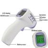 Picture of C-zone Body Infrared Thermometer Non-contact Digital IR Temperature Gun with LCD Display for Baby Child and Adult-White and Purple