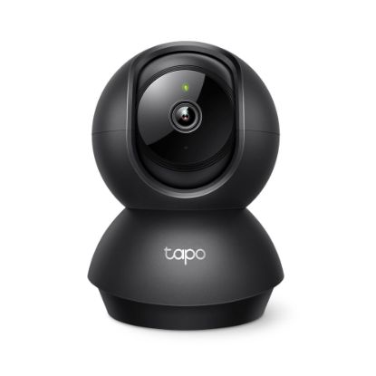 Picture of Tapo by TP-Link Pan/Tilt Security Camera for Baby Monitor, Pet Camera w/Motion Detection, 1080P, 2-Way Audio, Night Vision, Cloud & SD Card Storage, Works with Alexa & Google Home, Black (Tapo C201)