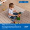 Picture of Tapo by TP-Link Pan/Tilt Security Camera for Baby Monitor, Pet Camera w/Motion Detection, 1080P, 2-Way Audio, Night Vision, Cloud & SD Card Storage, Works with Alexa & Google Home, Black (Tapo C201)