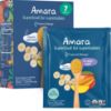 Picture of Amara Organic Baby Food - Stage 2 - Tropical Mango - Baby Cereal to Mix With Breastmilk, Water or Baby Formula - Shelf Stable Baby Food Pouches Made from Organic Fruit - 7 Pouches, 3.5oz Per Serving
