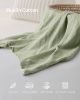 Picture of Blissful Diary Muslin Nursing Cover for Breastfeeding, Breathable Breastfeeding Cover up with Arch Neckline for Women, Nursing Apron(Sage Green)