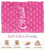 Picture of Yeahill Personalized Baby Blankets for Boys Girls, Custom Baby Blanket with Name Personalized Throw Blanket for Kids Baby Newborn, Personalized Baby Gift for Birthday Chrismas Halloween (30x40in)