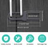 Picture of Jetec 10 Pieces Cabinet Locks for Babies, U-Shaped Proofing Drawers Safety Child Locks Adjustable, Easy to Use Childproof Latch for Knob Handle on Kitchen Door Storage Cupboard Closet (Gray)