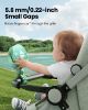 Picture of Gaiatop Mini Portable Stroller Fan, Battery Operated Small Clip on, Detachable 3 Speed Rechargeable, 360° Rotate Flexible Tripod Better Cooling for Car Seat Crib Treadmill Travel Green