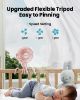 Picture of Gaiatop Mini Portable Stroller Fan, Battery Operated Small Clip on Fan, Detachable 3 Speed Rechargeable 360° Rotate Flexible Tripod Handheld Desk Cooling Fan for Car Seat Crib Treadmill Travel Pink