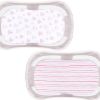 Picture of Bassinet Sheets Compatible with Halo Bassinest Swivel, Flex, Glide, Premiere & Luxe Series Sleeper, 100% Jersey Knit Cotton Sheets, Hourglass Bassinet Mattress Sheet, Pink Print for Baby