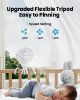 Picture of Gaiatop Mini Portable Stroller Fan, Battery Operated Small Clip on, Detachable 3 Speed Rechargeable, 360° Rotate Flexible Tripod Better Cooling for Car Seat Crib Treadmill Travel White