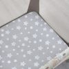 Picture of Pack and Play Sheets, 2 Pack Mini Crib Sheets, Stretchy Playard Fitted Sheet, Compatible with Graco Pack n Play, Soft and Breathable Material, Dinosaur and Grey Star
