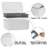 Picture of 2 Pack Wipes Dispenser, Wipe Holder for Baby & Adult, Seposeve Refillable Wipe Container, Keeps Wipes Fresh, One-Handed Operation. Non-Slip, Easy Open/Close Wipes Pouch Case