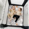 Picture of Pack n Play Sheets, BROLEX 2 Pack Mini Crib Sheets,Stretchy Portable Fitted Playard Sheet Set, Convertible Playard Mattress Cover,Ultra Soft Breathable Material,Snowy Forest
