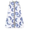 Picture of Burt's Bees Baby Baby Beekeeper Wearable Blanket, 100% Organic Cotton, Swaddle Transition Sleeping Bag, Blue, Large