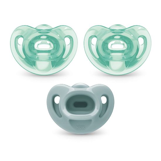 Picture of NUK Comfy Orthodontic Pacifiers, 6-18 Months, 3 Pack