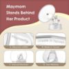 Picture of Maymom Wide Neck Pump Part for Spectra S1/S2 Pumps; Incl Wide Mouth Flange; Not Original Spectra Flange; Replaces Spectra Shield (20 mm Two Flanges)