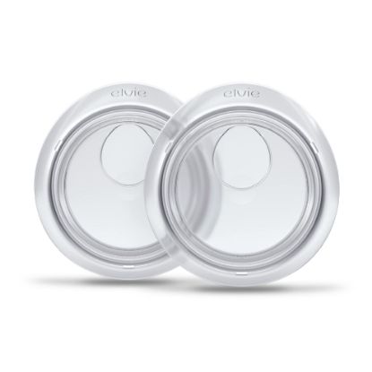 Picture of Elvie Catch Milk Collection Shells | Set of Two Discreet Leak-Protection Silicone Cups, Reuse Your Milk| Reusable Breast Shells Collect Up to 1oz | No More Wasted Milk or wasteful Breast Pads