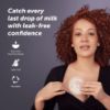 Picture of Elvie Catch Milk Collection Shells | Set of Two Discreet Leak-Protection Silicone Cups, Reuse Your Milk| Reusable Breast Shells Collect Up to 1oz | No More Wasted Milk or wasteful Breast Pads