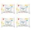 Picture of Johnson's Baby Hand & Face Baby Sanitizing Cleansing Wipes for Travel and On-The-Go, No More Tears Formula, Paraben and Alcohol Free, 25 ct, Case of 4