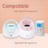 Picture of PumpMom-us Breast Pump Parts for Spectra, Replace Duckbill Valves Tubes Backflow Protector Membrane for Spectra S1 S2 9 Plus Breastpumps
