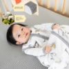 Picture of Burt's Bees Baby Essential Organic Cotton Fitted Crib Sheet, Breathable for Boy Girl Standard Crib & Toddler Mattresses