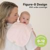 Picture of Organic Burp Cloths Baby Boy & Girl - 5-Pack Super Absorbent Cotton Burping Cloths for Babies, Soft & Plush Newborn Spit Up Rags, Infant Towels for Milk Spit Up, Unisex, Large 21" x 10" (Sweet Charm)