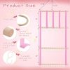 Picture of POVETIRE Headband Holder Hair Bows Organizer for Girls, Baby Headbands Hair Accessories Organizer Storage Wall Hanging Decor for Toddler Girls Room