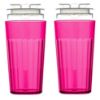 Picture of Reflo Smart Cup (Red 2-Pack) Open Training Cup, Toddler Cup, No Suction 6oz, 360 Control-Flow, USA MADE Premium High-Impact Plastic