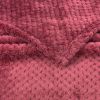 Picture of Fuzzy Blanket or Fluffy Blanket for Baby Girl or boy, Soft Warm Cozy Coral Fleece Toddler, Infant or Newborn Receiving Blanket for Crib, Stroller, Travel, Decorative (40Wx60L, M-Coral Red)