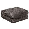 Picture of Fuzzy Throw Blanket, Plush Fleece Blankets for Adults, Toddler, Boys and Girls, Warm Soft Blankets and Throws for Bed, Couch, Sofa, Travel and Outdoor, Camping (40Wx60L, M-Eagle Grey)