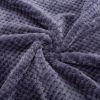Picture of Fuzzy Blanket or Fluffy Blanket for Baby Girl or boy, Soft Warm Cozy Coral Fleece Toddler, Infant or Newborn Receiving Blanket for Crib, Stroller, Travel, Decorative (40Wx60L, M-Grape Purple)