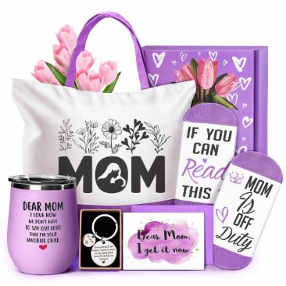 Picture of Mother's Day Gifts for Mom Mother-in-Law Newmom Stepmom, Unique Birthday Christmas Gifts from Daughter Son Kids, Best Bonus Thank You Mom Gift