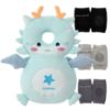 Picture of Feidoog Baby Head Protector Cushion Backpack with 3 Baby Knee Pads for Walking & Crawling,Blue Dragon