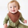 Picture of Konssy Muslin Baby Bibs 10 Pack Baby Bandana Drool Bibs 100% Cotton for Unisex Boys and Girls, Soft Absorbent Set for Teething and Drooling