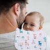 Picture of Looxii Muslin Burp Cloths 100% Cotton Muslin Cloths Large 20''x10'' Extra Soft and Absorbent 6 Pack Baby Burping Cloth for Boys and Girls (Alpaca)