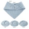 Picture of Konssy Muslin Baby Bibs 10 Pack Baby Bandana Drool Bibs 100% Cotton for Unisex Boys and Girls, Soft Absorbent Set for Teething and Drooling