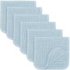 Picture of Comfy Cubs Muslin Burp Cloths 20" x 10", Pack of 6 - Large, 6-Layer, Ultra Absorbent 100% Cotton for Baby Drool and Messes - Soft, Safe & Gentle Baby Burp Cloths Set for Boys & Girls - Sky Blue