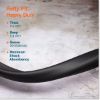 Picture of Roving Cove Edge Protector for Baby Proofing (12ft Large Edge Only), Hefty-Fit Heavy-Duty, Soft Rubber Foam, Furniture Edge Bumper Guard, 3M Adhesive, Onyx Black
