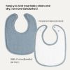 Picture of Konssy Muslin Baby Bibs 8 Pack Baby Bandana Drool Bibs Cotton for Unisex Boys and Girls, Soft Absorbent Set for Teething and Drooling