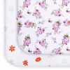 Picture of Pack and Play Sheets Girl Red Floral, Compatible with Graco Pack and Play