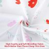 Picture of Pack and Play Sheets Girl Red Floral, Compatible with Graco Pack and Play
