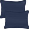 Picture of Utopia Bedding Toddler Pillow (Navy, 2 Pack), 13x18 Pillows for Sleeping, Soft and Breathable Cotton Blend Shell, Small Kids Pillow Perfect for Toddler Bed and Travel (Intended for Age 2 and up)