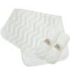 Picture of BlueSnail Waterproof and Portable Baby Changing pad Liners 3 Count,14” x 27”(White)